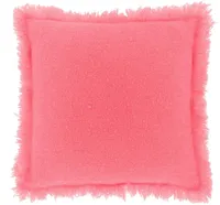Unique Living kussen lauren 45x45cm flamingo pink - thumbnail