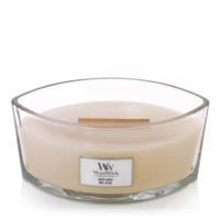 WoodWick Geurkaars Ellipse White Honey - 9 cm / 19 cm - Geurkaars in Glas - Houten Lont - thumbnail