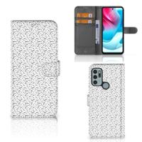 Motorola Moto G60s | Telefoon Hoesje | Stripes Dots - thumbnail