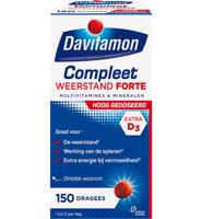Davitamon Compleet weerstand hoog gedoseerd 150 Dragees - thumbnail