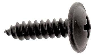 Bofix Scooterparkers 3.9 x 19 met ring - zwart (25 stuks)