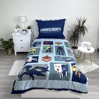 Minecraft Dekbedovertrek Emblematic- 140 x 200 cm - Polyester - thumbnail