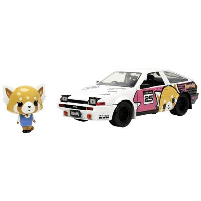 JADA TOYS Aggretsuko 1986 Toyota Trueno AE86 Kant-en-klaar model Personenauto (model) JADA TOYS Aggretsuko 1986 Toyota Trueno AE86 Kant-en-klaar model Personenauto (model)