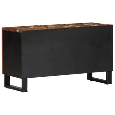 Tv-meubel 80x33x46 cm massief hout gerecycled en bewerkt hout