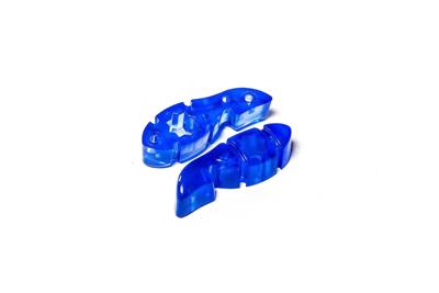 Tuner Fish Lug Locks Blue 8-pack