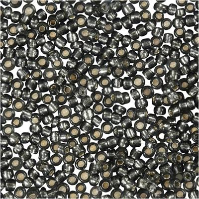 Creativ Company Rocailles, d 1,7 mm, afm 15/0, gatgrootte 0,5-0,8 mm, grey green, 25 gr/ 1 doos Creativ Company Rocailles, d 1,7 mm, afm 15/0, gatgrootte 0,5-0,8 mm, grey green, 25 gr/ 1 doos