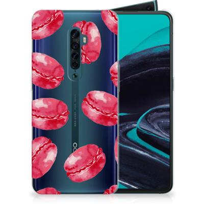 OPPO Reno 2 Siliconen Case Pink Macarons