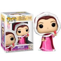 Disney Beauty and the Beast Funko Pop Vinyl: Belle (Winter) - thumbnail