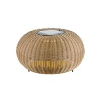 SLV Lage vloerlampAdegan Flat Solar solar rotan - 1008389 - thumbnail