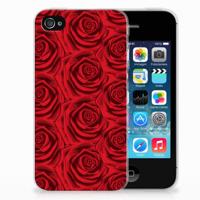 Apple iPhone 4 | 4s TPU Case Red Roses - thumbnail