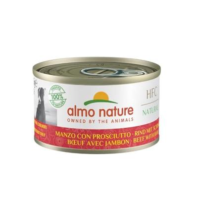 ALMO Nature HFC NATURAL rundvlees en ham - nat hondenvoer - 95 g