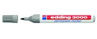 Edding 3000 permanent marker 1,5-3mm rond grijs - thumbnail