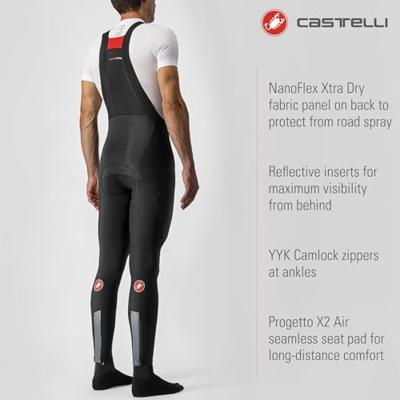 Castelli Sorpasso RoS fietsbroek zwart heren XL