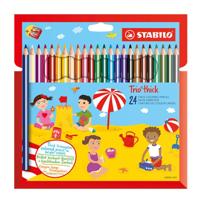 STABILO Trio thick kleurpotlood 24 stuk(s) Multi - thumbnail