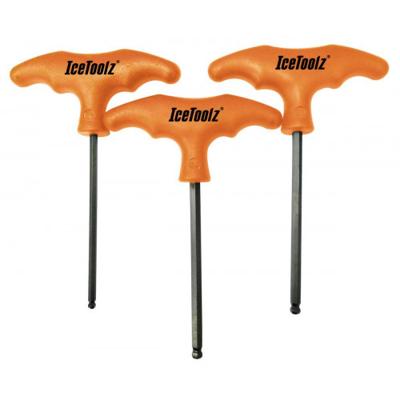 IceToolz inbussleutelset 4-5-6 mm zwart 3 stuks