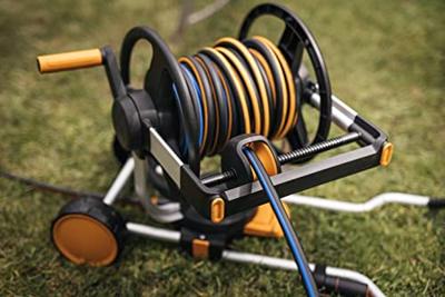 Fiskars Slanghaspel Manueel XL met Wielen | excl. Tuinslang - 1062257