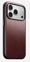 Nomad Modern Leather Case iPhone 17 Pro Burgundy Horween - thumbnail