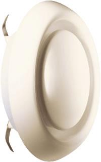 Itho ventilatieventiel KLV 100 RAL9002 - grijswit