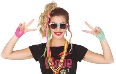 Jaren 80 Accessoire set Joyce