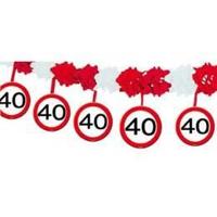 Slinger Onderhanger Verkeersbord 40 - thumbnail