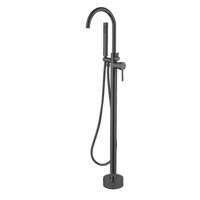 Vrijstaande Badmengkraan Best Design Moya 120 cm met Handdouche Gunmetal - thumbnail