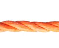 Ivana geslagen koord 3-strengs - oranje - dikte 10 mm - haspel à 100 m - 50839 - thumbnail