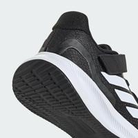 adidas Runfalcon 5 Hardloopschoenen Kleuters Zwart Wit - thumbnail