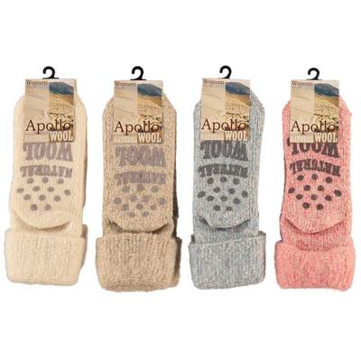 Apollo Dames wool home socks light ass. box30 Angro - Angro