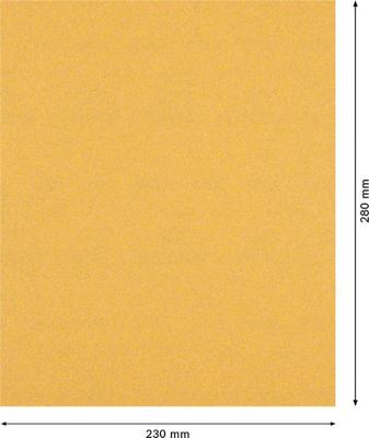 Bosch Accessoires expert c470 schuurpapiervel voor handmatig schuren 230 x 280 mm, k100 - 50 stuk(s) - 2608900960