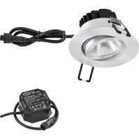 EVN PC650N91402 EVN Lichttechnik LED-inbouwlamp LED LED vast ingebouwd 8.4 W Aluminium - thumbnail