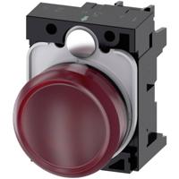 Siemens 3SU1106-6AA20-1AA0 Verlichte melder Plat Rood 230 V/AC 1 stuk(s) - thumbnail