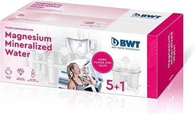 BWT Gourmet Edition Mg2+ (longlife), 5 + 1 Pack 0814135 Filter Wit BWT Gourmet Edition Mg2+ (longlife), 5 + 1 Pack 0814135 Filter Wit