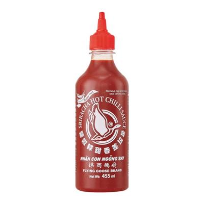 Flying Goose - Chilisaus Extra Heet Fles - 455ml