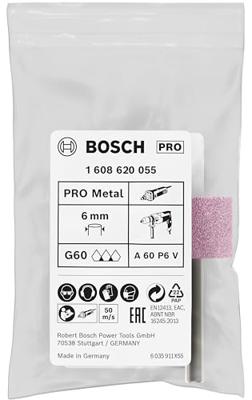 Bosch Accessoires Slijpstift, cilindrisch, middelhard 6 mm, 60, 25 mm, 20 mm 1st - 1608620055