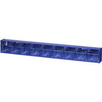 Allit 464450 Assortimentsbakken VarioPlus ProFlip 9 (b x h x d) 600 x 77 x 65 mm Blauw, Transparant 1 stuk(s) - thumbnail