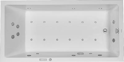 Duravit Starck Systeembad 301 liter Acryl 180x90 cm Wit Duravit Starck Systeembad 301 liter Acryl 180x90 cm Wit