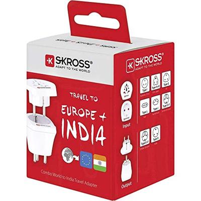 Skross 1.500215-E Reisstekker CO W to IND