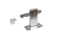 Deurvastzetter vloerplaat verzinkt - thumbnail