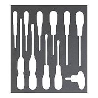 Bahco Foaminlay Fit&Go 2/3 met schroevendraaiers | ERGO | gleuf en Phillips - 11-delig - FF1F1003 - thumbnail