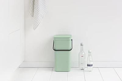 Brabantia Sort & Go afvalemmer 16 liter light grey