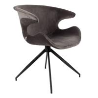 Zuiver Eetkamerstoel 'Mia' Velvet - thumbnail