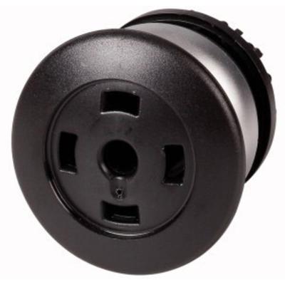 Eaton 216728 M22-DP-S-X Paddenstoelknop Kunststof frontring Knop Zwart 1 stuk(s)