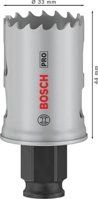 Bosch Accessoires PRO Multi Material PC Plus gatzaag | 33 mm - 2608594377 Bosch Accessoires PRO Multi Material PC Plus gatzaag | 33 mm - 2608594377