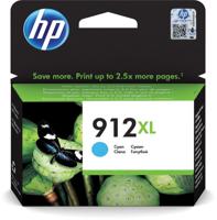 HP 912XL inktcartridge - cyaan - inkjet - hoog rendement - 825 pagina's - thumbnail