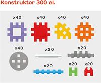 MARIOINEX Mini Waffle Constructor-blokjes, 300 stuks - thumbnail