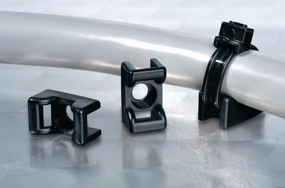 HellermannTyton CTM1-PA66-BK Bevestigingssokkel Schroefbaar, Nieten 151-30400 Zwart 1 stuk(s)