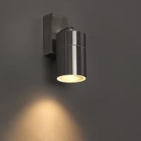 QAZQA Buitenwandlamp staal IP44 draai- en kantelbaar - Solo - thumbnail