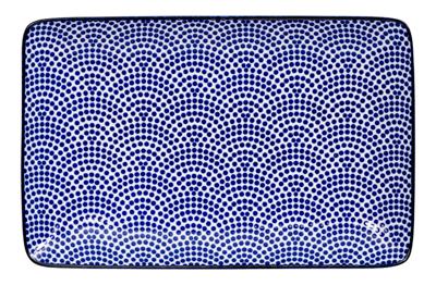 Rechthoekig Bord Nippon Blue - Tokyo Design Studio - 21 x 13.5cm Rechthoekig Bord Nippon Blue - Tokyo Design Studio - 21 x 13.5cm