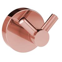 Dubbele Handdoekhaak Allibert Coperblink Glanzend Koper - thumbnail