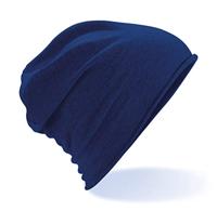Beechfield CB361 Jersey Beanie - Navy - One Size - thumbnail